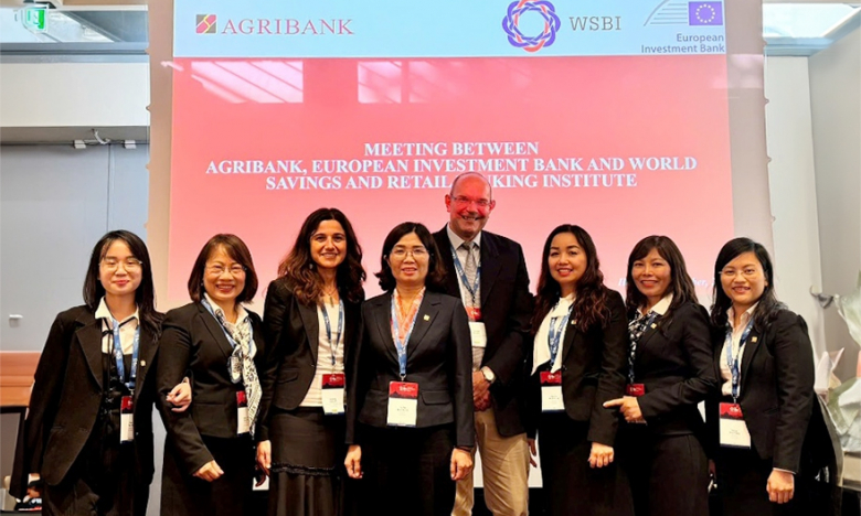 Agribank tham gia Hội nghị thế giới do Hiệp hội Ngân hàng Tiết kiệm và Bán lẻ Thế giới (WSBI) tổ chức tại Rome, Ý