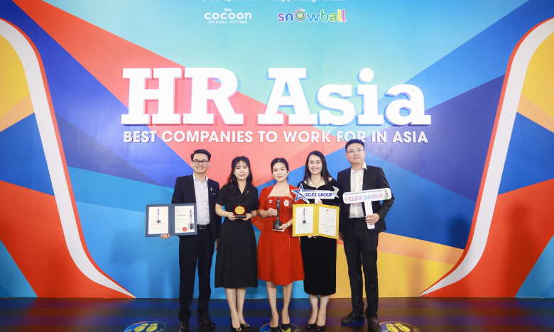 GELEX đạt cú đúp giải thưởng tại HR Asia Awards 2024