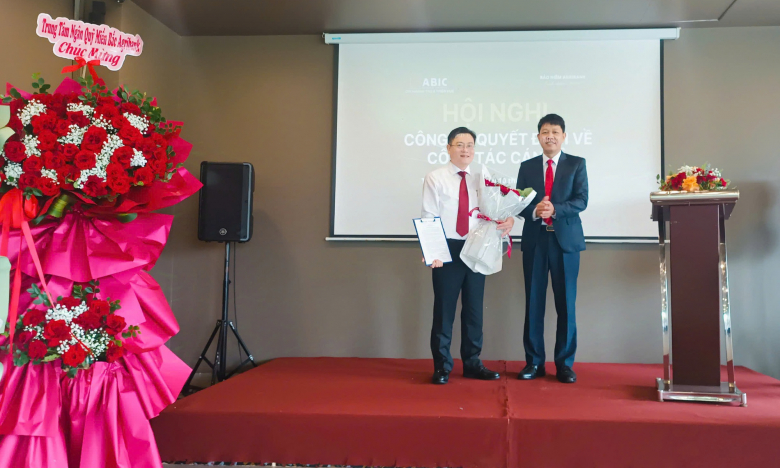 Ông Trần Ngọc Tứ được bổ nhiệm giữ chức vụ Giám đốc ABIC Chi nhánh Thừa Thiên Huế