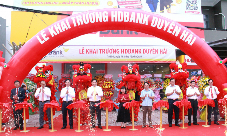 HDBank khai trương điểm giao dịch thứ 48 tại Đồng bằng Sông Cửu Long