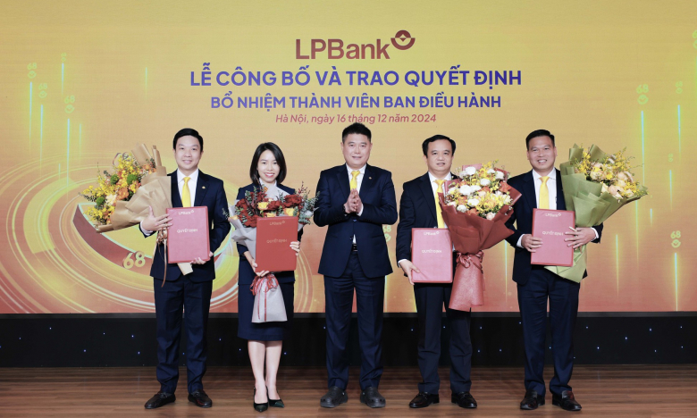 LPBank bổ nhiệm thêm thành viên Ban điều hành, tạo động lực cho chiến lược phát triển toàn diện, vận hành xuất sắc