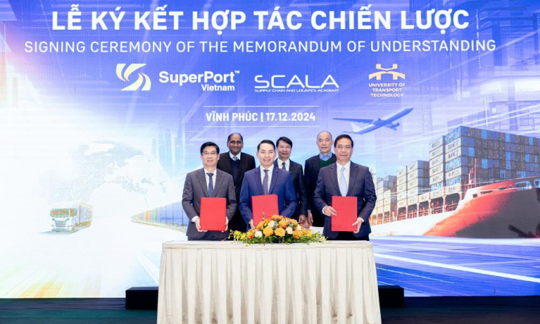 Việt Nam SuperportTM và Đại học Công nghệ Giao thông Vận tải hợp tác thành lập phòng thí nghiệm logistics