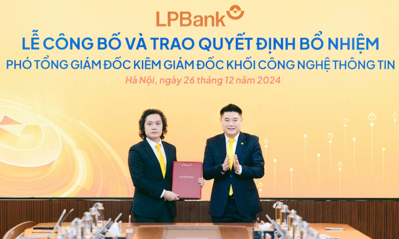 Chân dung ông Lưu Danh Đức - tân Phó Tổng Giám đốc LPBank 