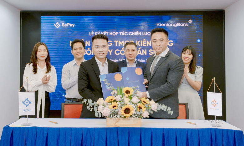 KienlongBank ký kết hợp tác chiến lược với SePay
