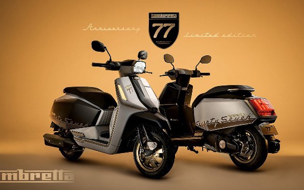 Lambretta trình làng X300 phiên bản kỷ niệm 77 năm, đẹp 'như mơ'