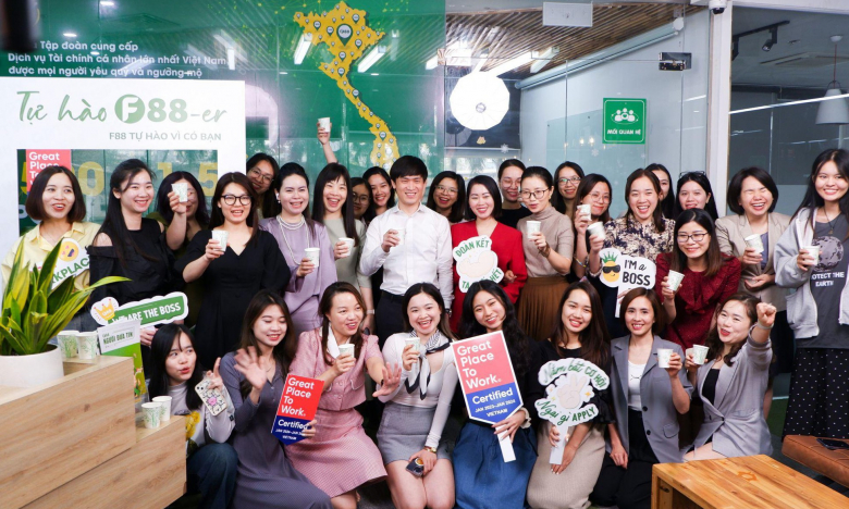 F88 nằm trong top nơi làm việc xuất sắc năm 2024