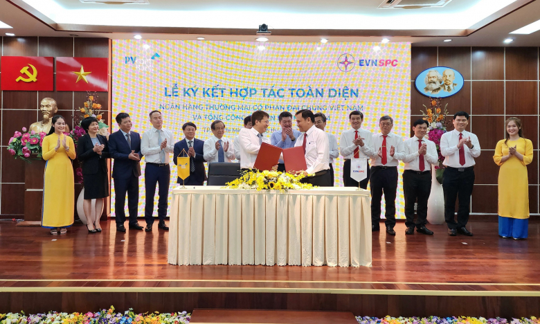 EVNSPC ký kết hợp tác toàn diện với PVcombank