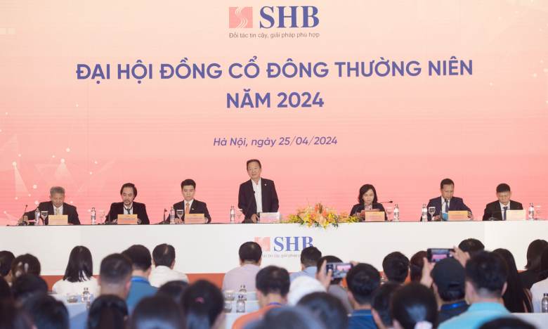 SHB tăng tốc chuyển đổi, lợi nhuận quý I cao nhất lịch sử, mục tiêu 2024 tăng 22% và chia cổ tức 18%