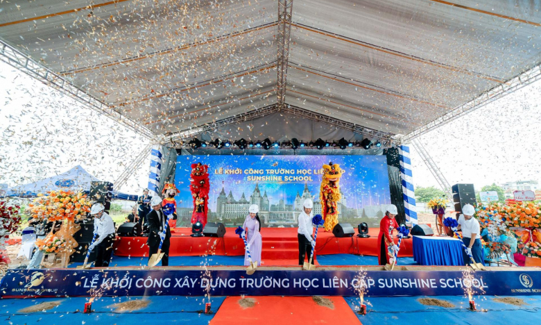 Khởi công xây dựng trường liên cấp Sunshine School