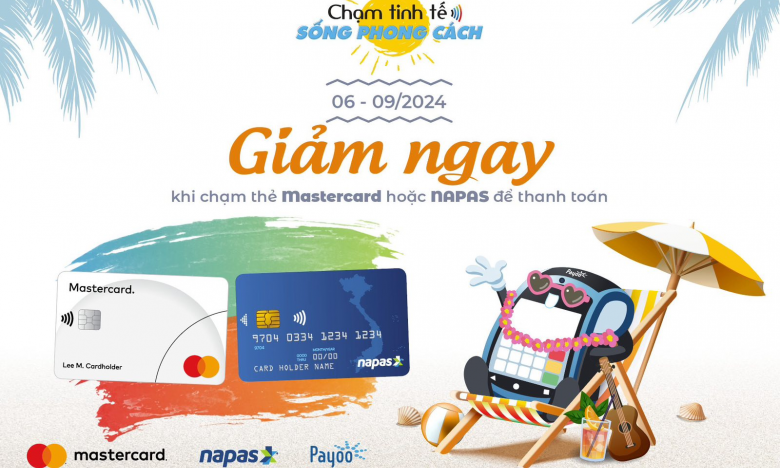 Napas và Mastercard triển khai chiến dịch khuyến mại toàn quốc, đẩy mạnh thanh toán không tiếp xúc