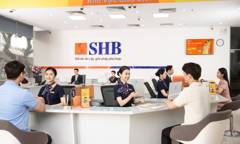 SHB báo lãi 6.860 tỷ đồng sau 6 tháng, đạt 61% kế hoạch năm