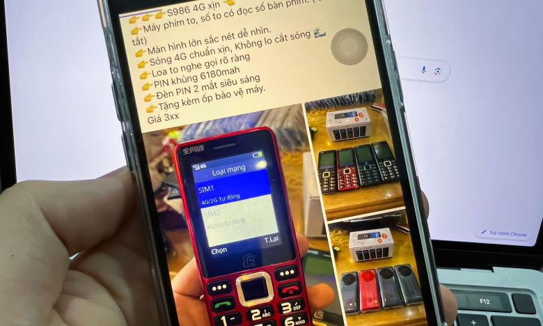 Mua điện thoại 4G trên mạng 'tiền mất, tật mang' 