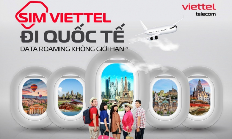Viettel cung cấp thêm 4 gói cước data Roaming không giới hạn tại nhiều quốc gia lớn