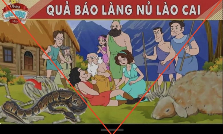 Clip 'Quả báo Làng Nủ Lào Cai' của một kênh YouTube gây phẫn nộ MXH