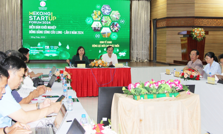 Diễn đàn khởi nghiệp ĐBSCL năm 2024 tại Đồng Tháp: Giúp startup tháo gỡ các điểm nghẽn