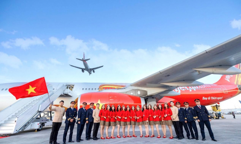 Khám phá những hình ảnh đầy cảm hứng của phi hành đoàn Vietjet trên chuyến bay đặc biệt tới Hoa Kỳ