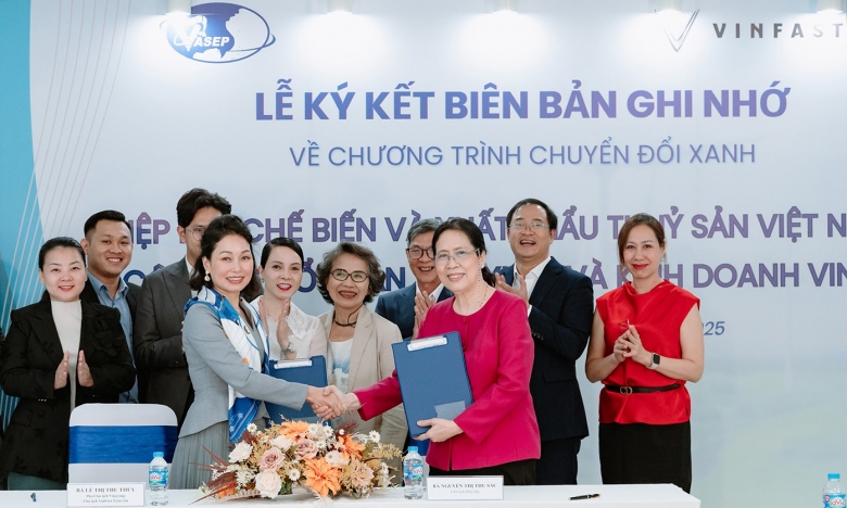 VinFast và VASEP hợp tác thúc đẩy chuyển đổi xanh 