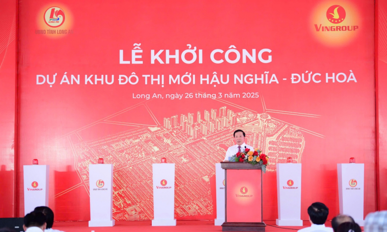 Vingroup khởi công dự án Vinhomes Green City tại Long An