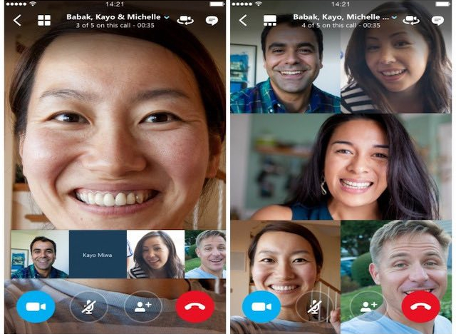 Gọi video call miễn phí theo nhóm 25 người với Skype