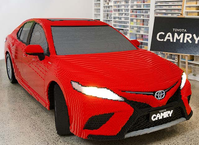 Chiêm ngưỡng mô hình Lego Toyota Camry