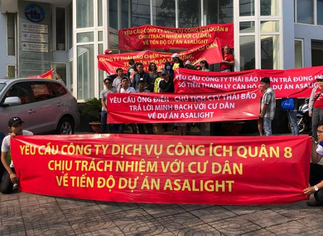 Chưa được cấp phép, dự án Asa Light dừng thi công, khách hàng khốn đốn