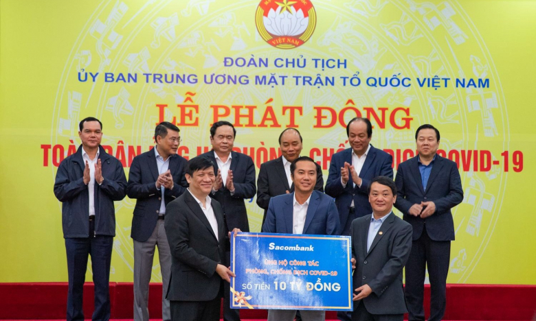 12 NHTM ủng hộ 140 tỷ đồng chống dịch Covid-19
