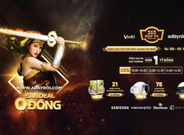  “Săn” hàng trăm deal 0 đồng trị giá tiền tỷ trên Adayroi