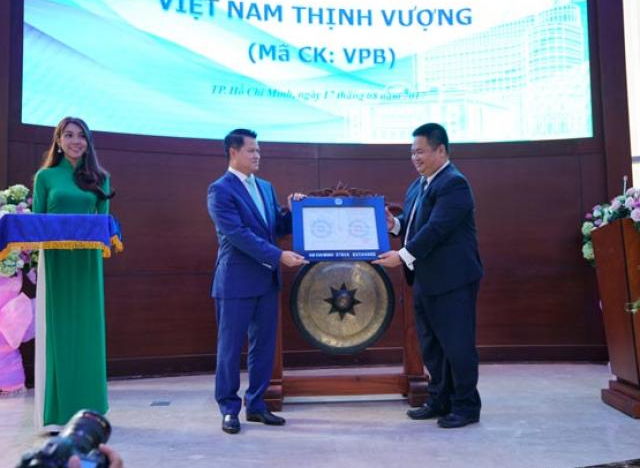 1,33 tỷ cổ phiếu VPB chính thức niêm yết tại HOSE1,33 tỷ cổ phiếu VPB chính thức niêm yết tại HOSE