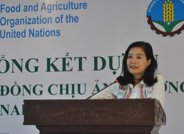 TT Khuyến nông cùng FAO hỗ trợ nhà nông vượt khó sau bão Mirinae