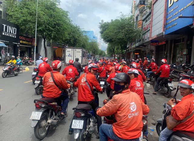 Go-Viet lên tiếng về việc tài xế tắt app, phản đối chính sách của hãng
