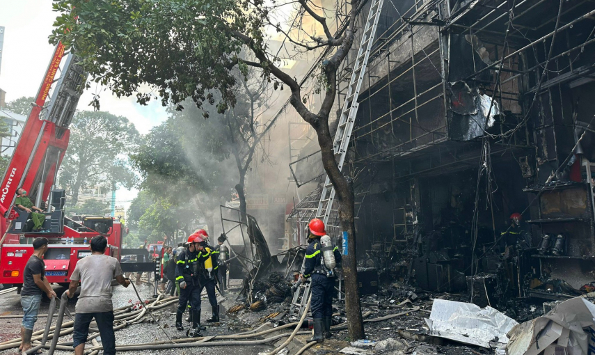 Cháy lớn tại trung tâm TP.Buôn Ma Thuột